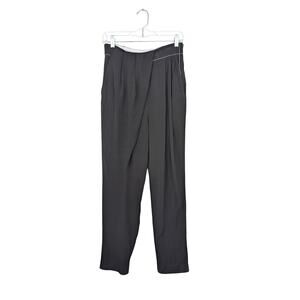 Proenza Schouler Drape‎ Front Black Pants (6)